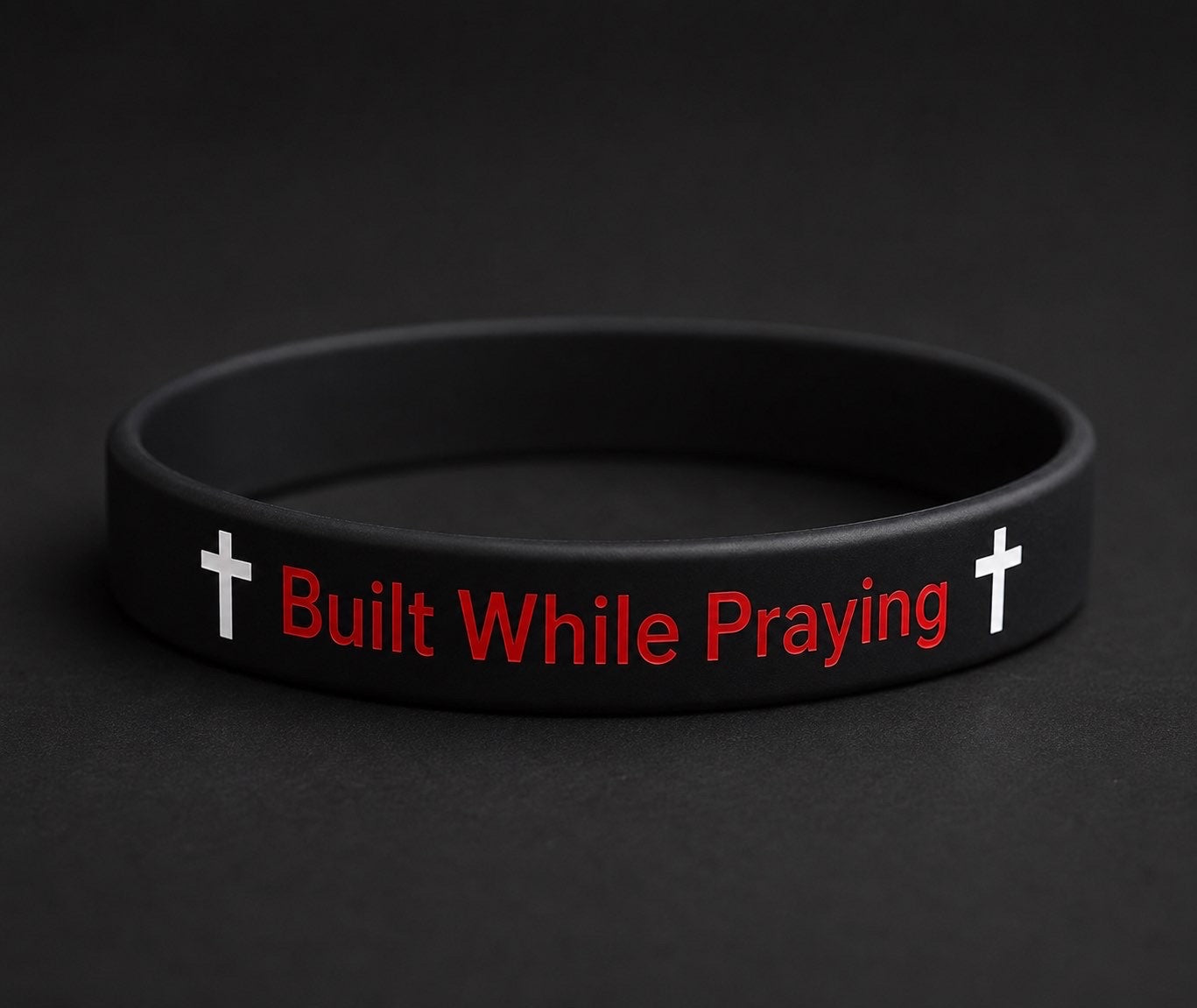 BUILT WHILE PRAYING™ Wristbands (2-Pack)