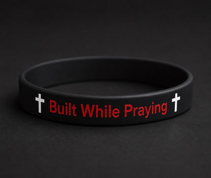 BUILT WHILE PRAYING™ Wristbands (2-Pack)