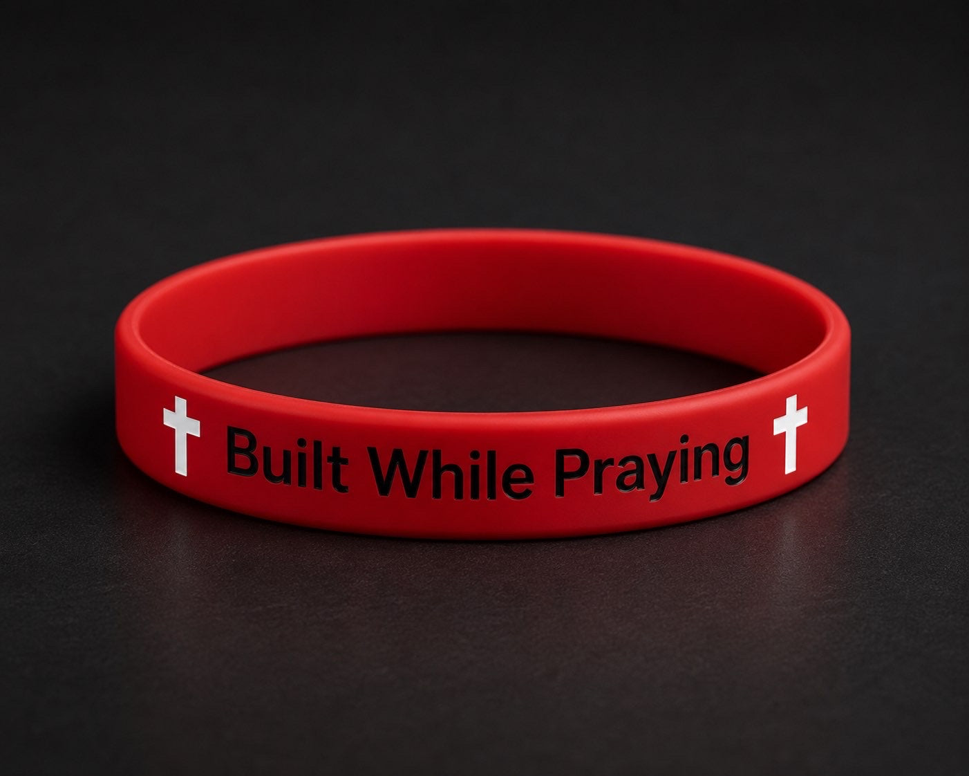 BUILT WHILE PRAYING™ Wristbands (2-Pack)