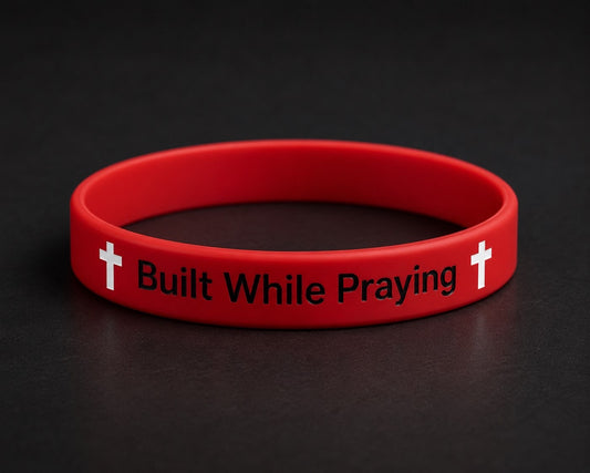 BUILT WHILE PRAYING™ Wristbands (2-Pack)